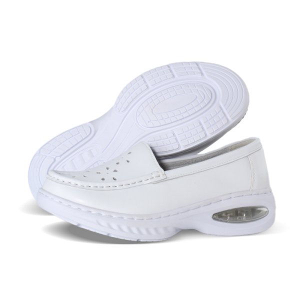 Nurse shoes for women, cowhide, breathable, soft sole, comfortable and not tiring for feet 2316